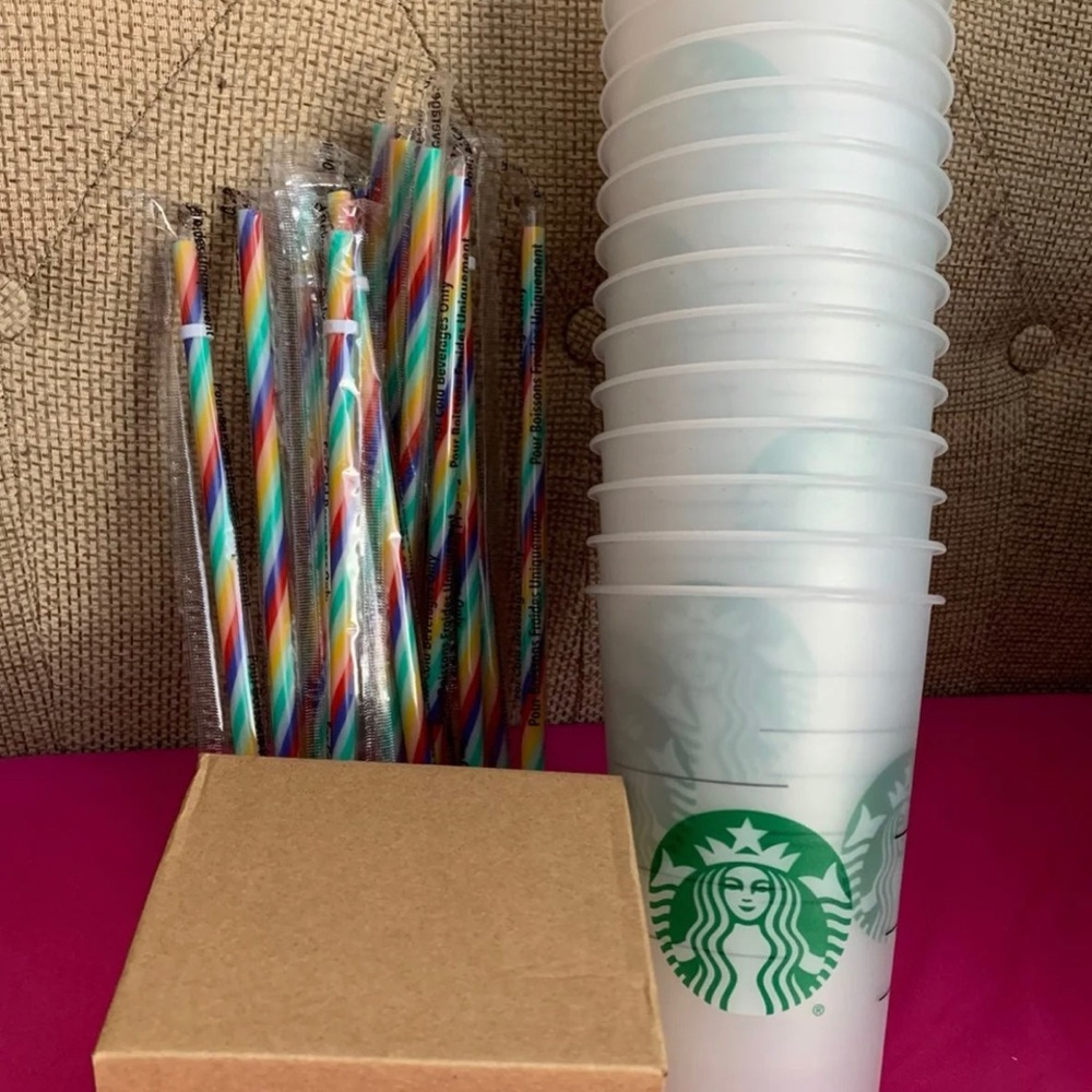 Starbucks reusable cups 15pcs